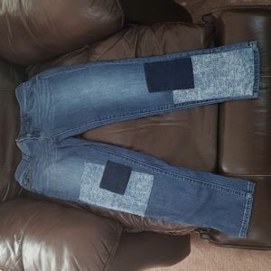 New York and Company patch Jeans ultra soft and comfortable